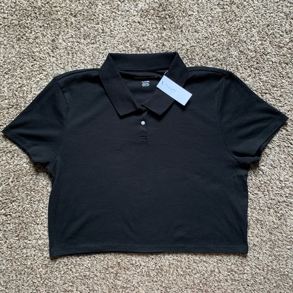 NWT American Eagle Outfitters Cropped Polo - Picture 1 of 4